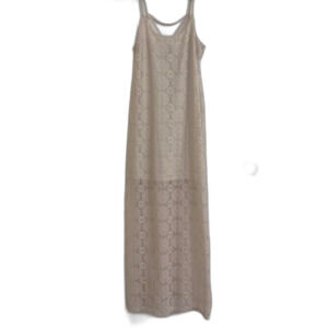 Cream Lace Maxi Dress